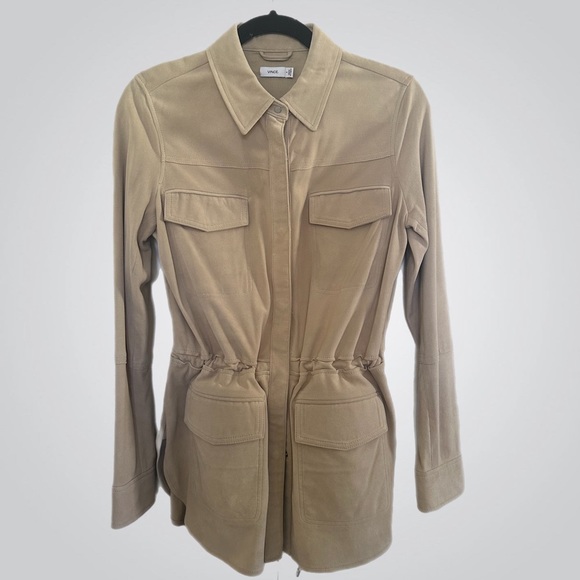 VINCE 100% LAMB LEATHER SIZE S/P - Picture 3 of 6